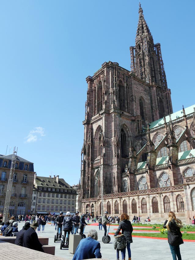 Mit nur einem Turm wirkt der Münster von Strasbourg zeitlos unfertig. Bild: Andreas Bubrowski