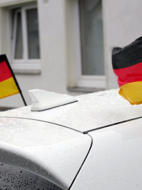Deutschlandfahne - nun erst recht